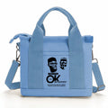 Dark men’s crossbody bag featuring Obi Kwankwaso campaign design